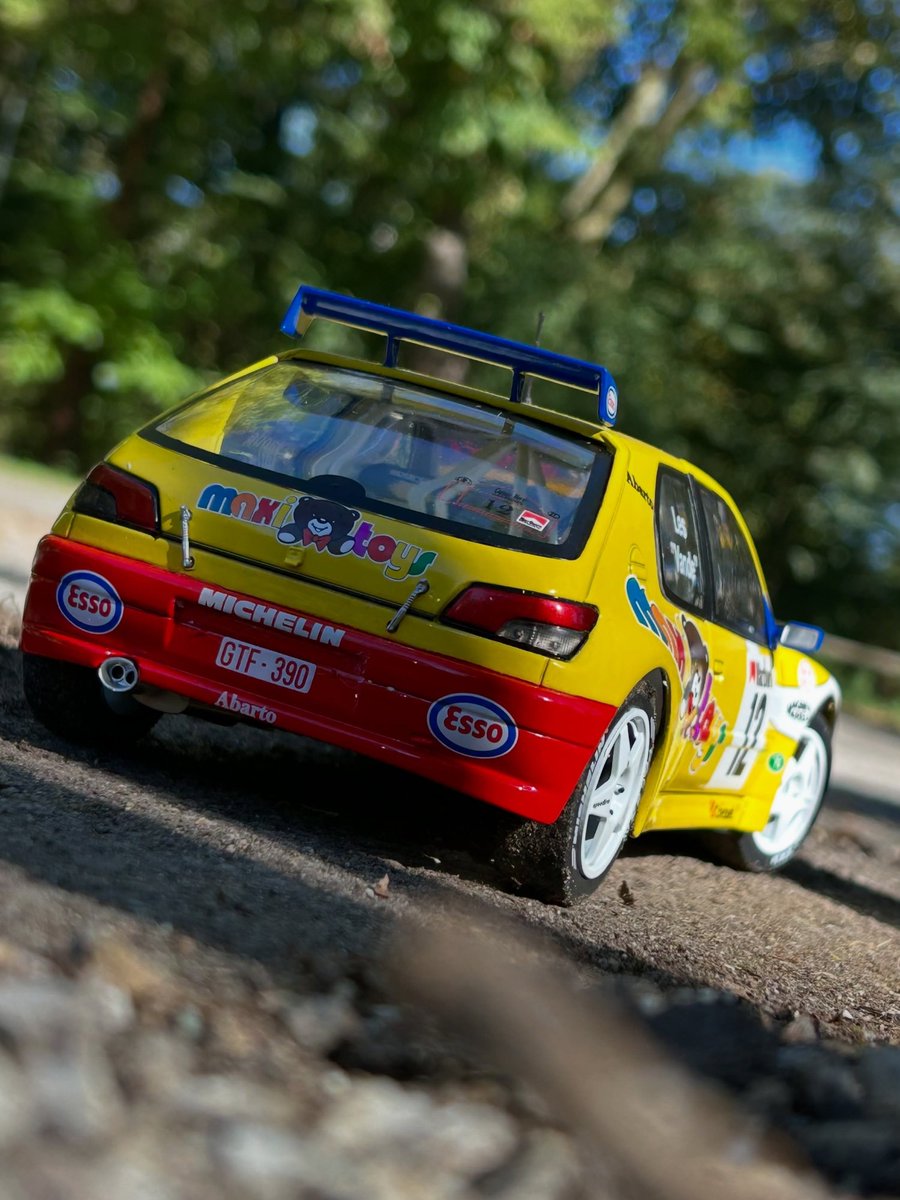AutosMinisTacot's tweet photo. La Peugeot 306 Maxi(Toys🐻) Rally Condroz 1997 à l’échelle 1/18e par @solidomodels, toujours disponible chez Tacot !
#peugeot306 #solido #118scale https://t.co/q4BmE8j3rm