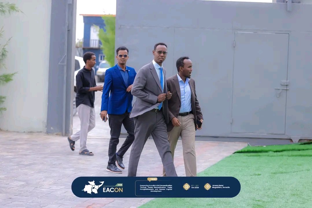 SIMADUniversity's tweet photo. Day Two of EACON 2026 begins in Mogadishu, continuing the dialogue on Somalia’s regional integration and economic transformation.

The conversations continue with a shared ambition: translating regional cooperation into practical opportunities for Somalia and East Africa.
#EACON2026 #SomalialnEAC #DeepeningDomestication
#EACIntegration #EastAfricaCommunity