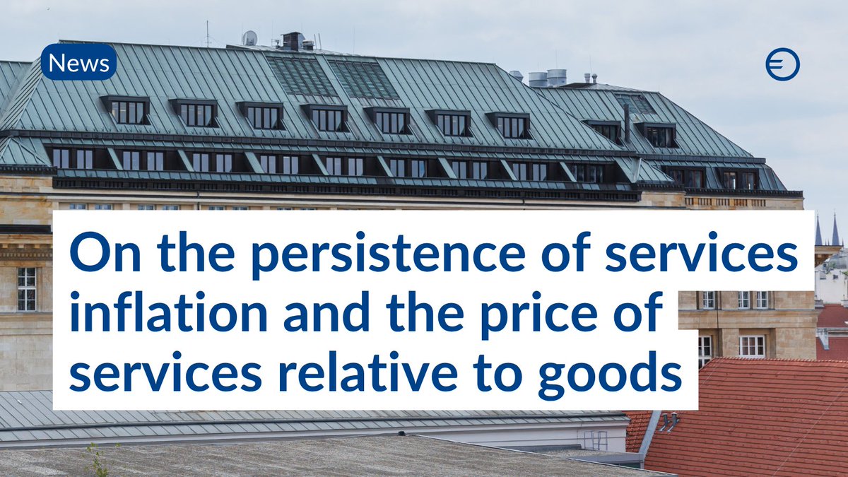 oenb's tweet photo. 👨‍🍳Services inflation remains high, even as euro area headline inflation has fallen well below its 2022 peak. A new policy brief argues that this mainly reflects a necessary relative-price adjustment after recent shocks rather than monetary policy.

🔗 https://t.co/C3HaMSN2pz https://t.co/zd1AMhPqn5