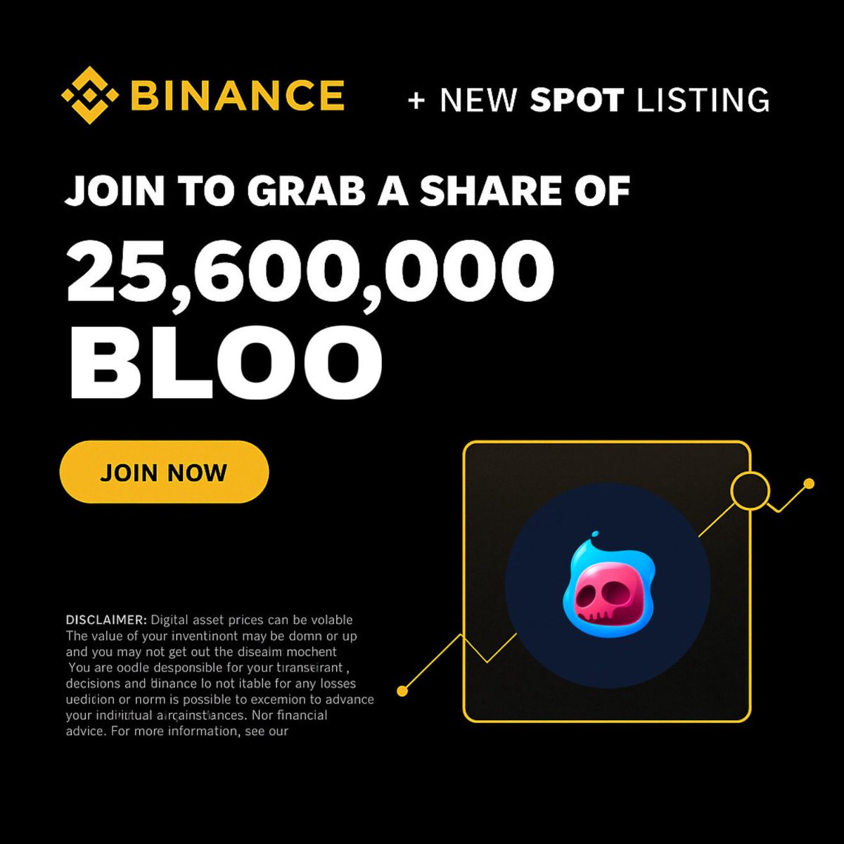 BlooFamily's tweet photo. Claim $25,600,000 - $BLOO airdrop for first 3000 🔥

$BLOO will list October 15th at 14:00 UTC on #Solana

✅Follow @BlooFamily 
✅RT + Like
✅Comments $SOL address

Distribution Start Now ⏰ https://t.co/m8q4swIkcN