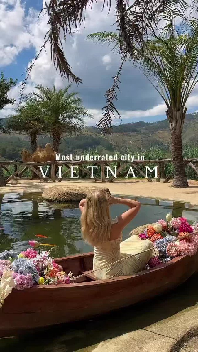 nojtoj's tweet photo. Da Lat feels like a quiet dream: misty mornings, pine forests, cool air, flower-lined streets, and slow walks by the lake. A peaceful escape that leaves you feeling calm, light, and in love with life again. https://t.co/ru8w0VRs3l