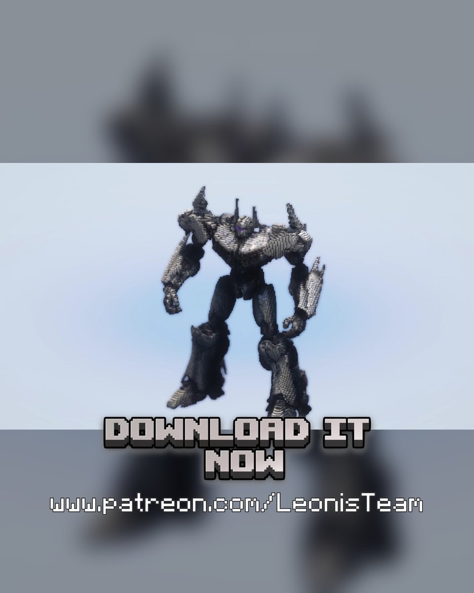 LeonisTeam's tweet photo. Megatron

🏆 World Record: 3,500+ unique builds, 1 subscription. The biggest Minecraft build collection ever created.
👉 https://t.co/oIpZOZuih7

✨ Creativity Without Limits, Your Vision, Our Passion. Join LeonisTeam. https://t.co/Rdk4TRMe8q