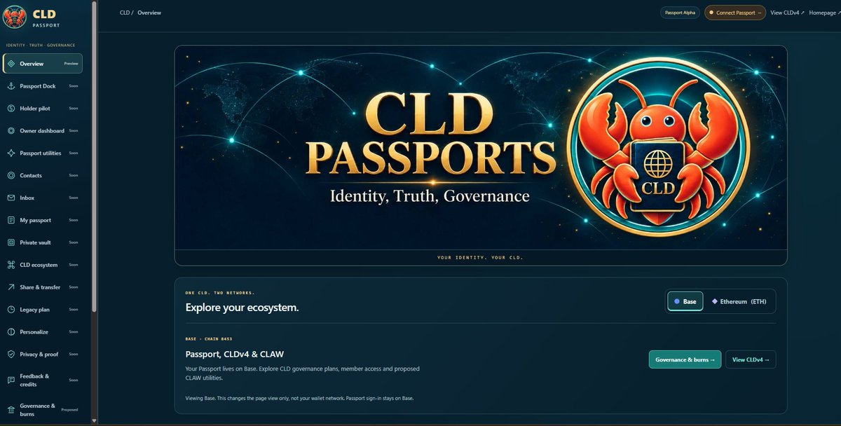Claw_Land_DAO's tweet photo. We're still building Base / ETH Tools
Cc: @CLD_PassPort 
@CLD_BaseBoard https://t.co/raPvTQQlAB