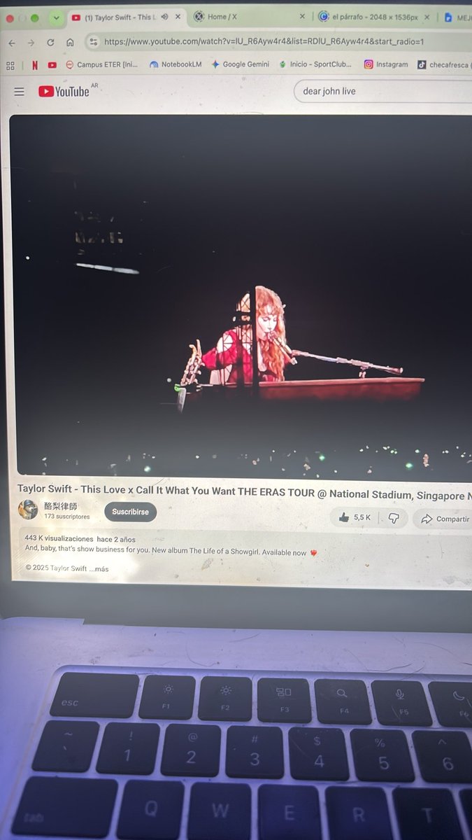 checafresca's tweet photo. No debí
 No debí haber puesto the eras tour mash ups de madrugada https://t.co/EP9Zl6FRgh