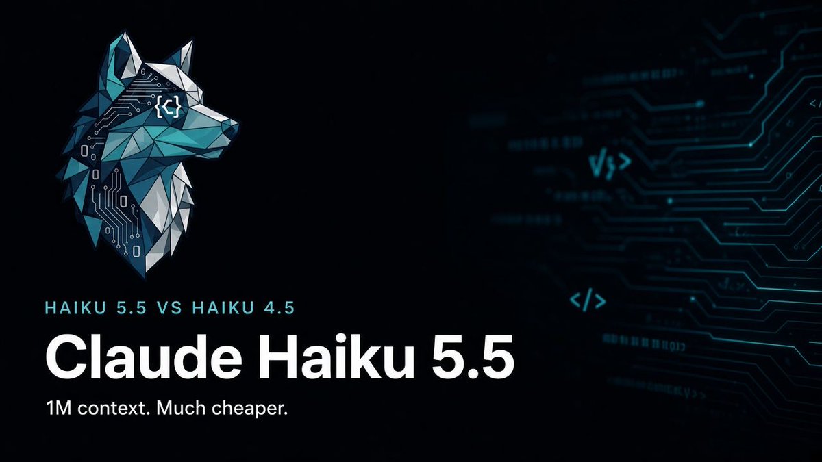 thinkreviewdev's tweet photo. AI code review costs just dropped 75% with a 1M context window.

@AnthropicAI's Claude Haiku 5.5 brings full-repo analysis to every PR without breaking the bank.

Read more: https://t.co/tGoK6Yq9sq

#AI #DevTools #Claude https://t.co/BTf9T46p4t