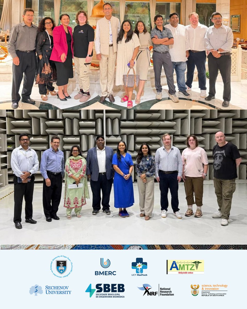 UCTMedTech's tweet photo. 𝐔𝐂𝐓 𝐣𝐨𝐢𝐧𝐬 𝐁𝐑𝐈𝐂𝐒 𝐩𝐚𝐫𝐭𝐧𝐞𝐫𝐬 𝐟𝐨𝐫 𝐡𝐞𝐚𝐥𝐭𝐡 𝐬𝐨𝐯𝐞𝐫𝐞𝐢𝐠𝐧𝐭𝐲

UCT is now part of a new partnership set to change how medical devices are developed across the Global South.

The BRICS BioDesign Programme brings together UCT, India's Andhra Pradesh MedTech Zone, Sechenov University and the Brazilian Society for Biomedical Engineering, with the goal of building local capacity for medical device innovation, manufacturing and certification across BRICS nations.

Professor Sudesh Sivarasu, director of UCT's Biomedical Engineering Research Centre (BMERC), spoke to UCT News about why this matters. Around 90% of medical devices used in South Africa are currently imported. This programme is a step toward changing that, while creating local jobs and strengthening health systems.

Fellows on the year long programme will train across all four partner institutions, with UCT contributing its expertise in FrugalBiodesign, an approach that treats resource constraints as design inputs rather than limitations.

Read the full story: https://t.co/MNSttGli8a

#BRICS #HealthSovereignty #ResearchAndInnovation

@SudeshSivarasu
@UCT_news
@NRF_News
@UCTHealthSci
@dstigovza