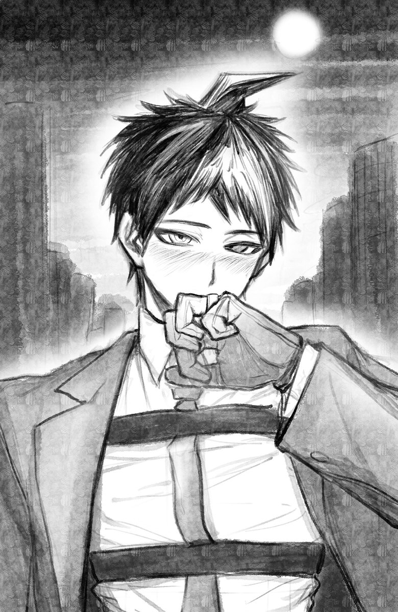 Dan0n_773's tweet photo. 日狛＿結婚指輪にキスを。 https://t.co/G3SQjL1Cp2