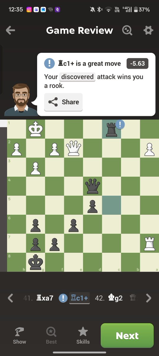 gothamSleeps's tweet photo. Rook(ie) tactic and a nice win! https://t.co/pPTYhc9Vuf