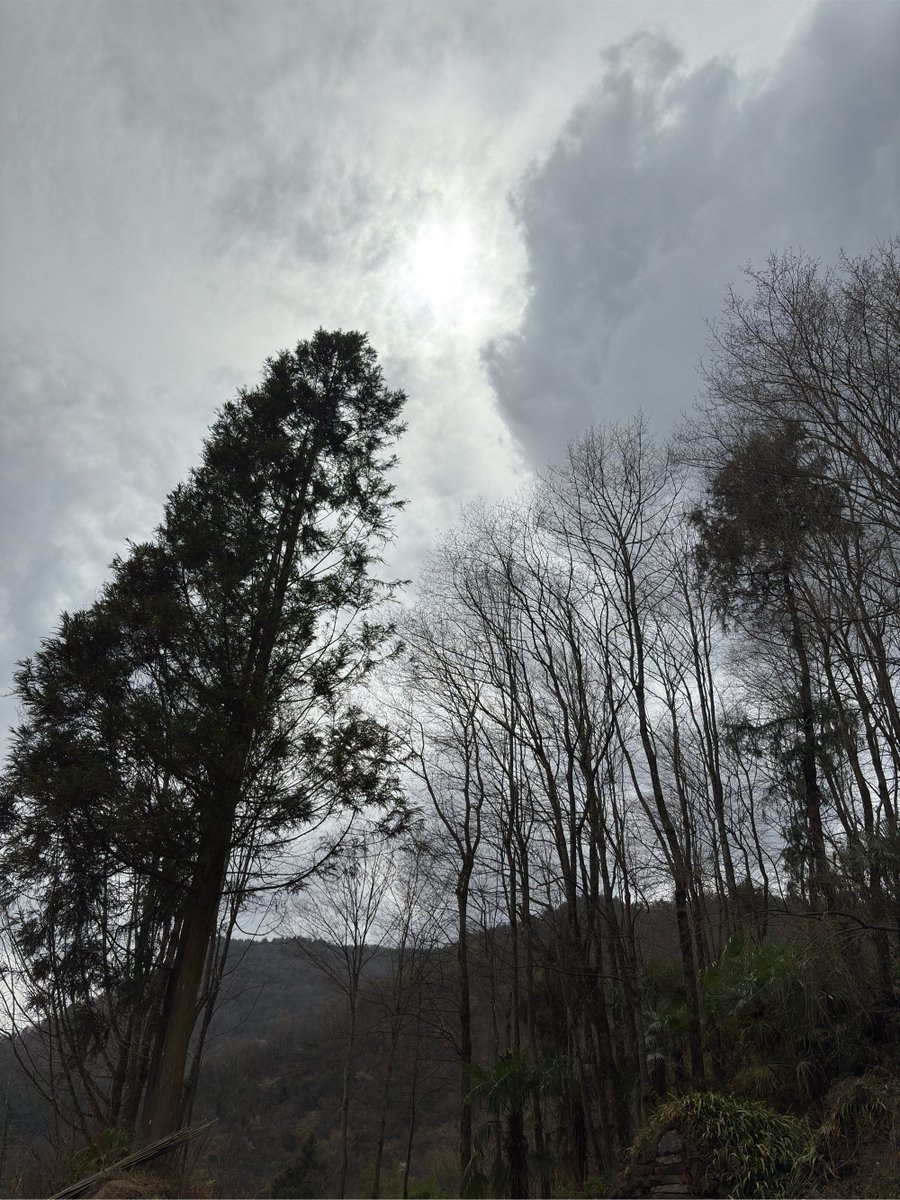 glet_eya's tweet photo. 宰酥埠という不思議な名前の地を旅した日、峰が優しく見守り、心がぽんと軽くなった。 https://t.co/GcZIMruYJQ