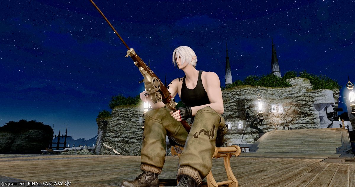 FF14Jam6's tweet photo. メンテ明けマダカナー🐟 https://t.co/C8TNChvPTo