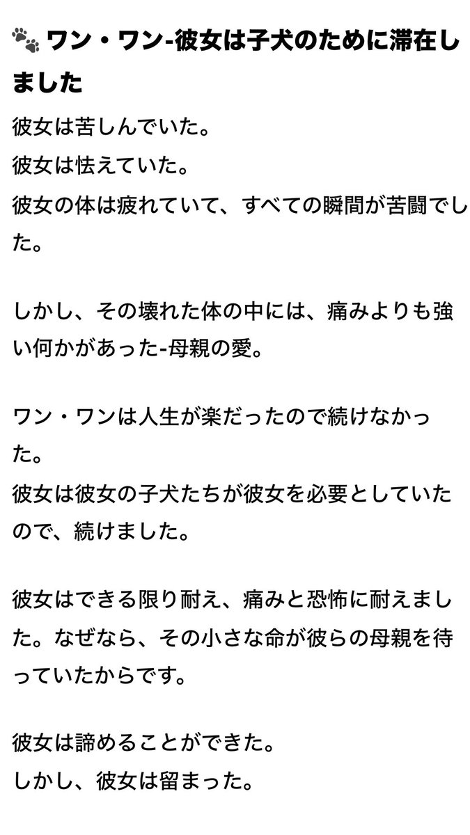 Tonnchannteycpt's tweet photo. 旺旺、本当に生き地獄だったね。
痛くて苦しくて、お腹もすいて、喉も乾いていたんだろうね。赤ちゃん守る為に逃げれなかったんだよね。
こんな拷問、ザンサツは絶対許さないよ！世界中がね！無かった事にはさせないからね！必ず因果応報があるから、天国で見ていてね❤️ https://t.co/lmJ3DtViER