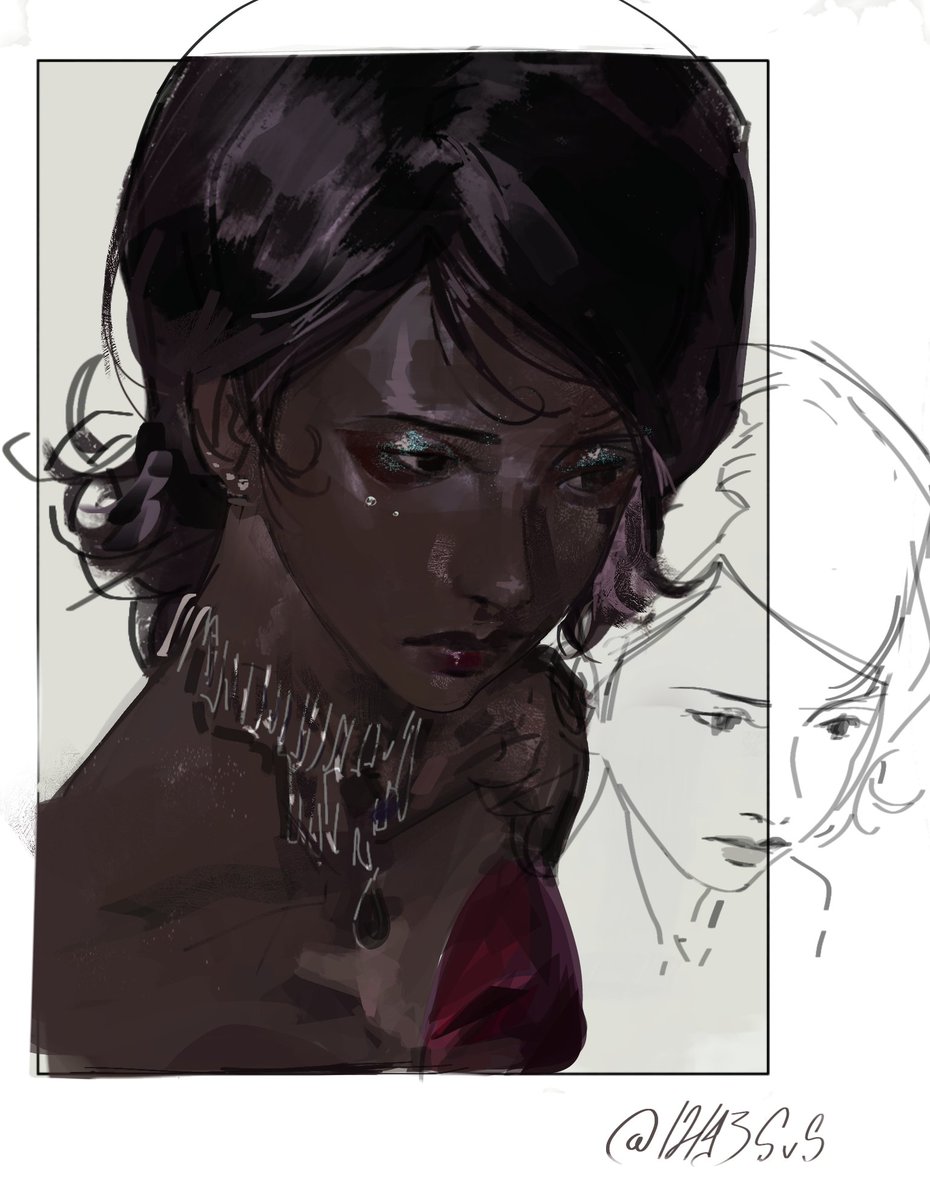 12143svs's tweet photo. Portrait practice https://t.co/N2lvH1oZJB