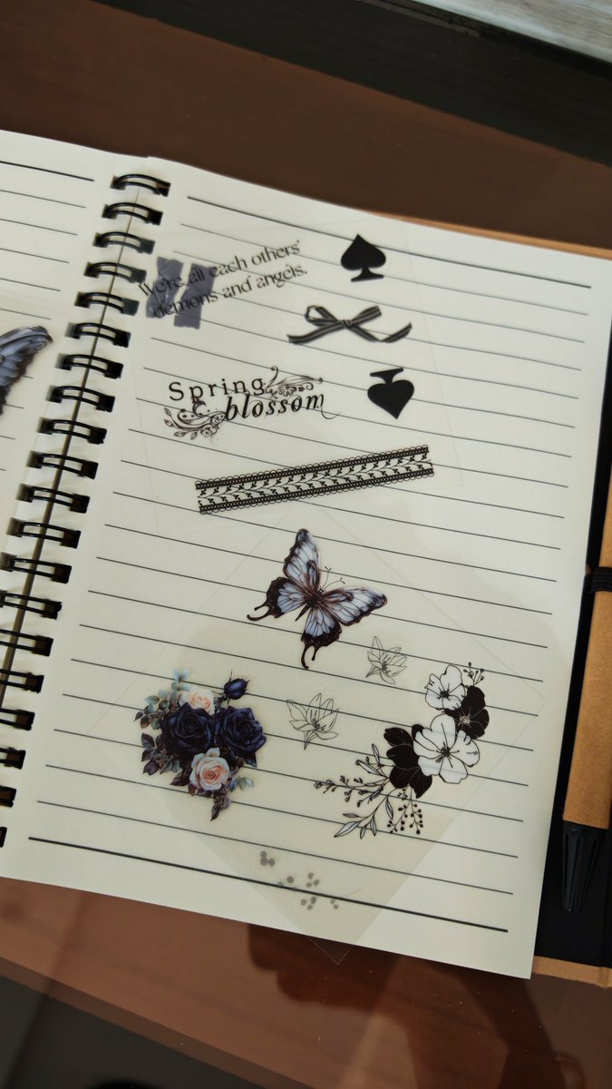 kulljamyl1's tweet photo. ملصقات شفافة برسومات خلابة🦋
تضفي لمسات من الجمال في الرسائل و دفاتر المذكرات🍁
متوفرة بعدة أشكل و ألوان⭐

الطلب من خلال الرابط في البايو💌

متجر
🌸كل جميل🌸

.
.
#كتب #أوراق #ملصقات
#روايات #أدوات_مكتبية https://t.co/mtth8lE3cL