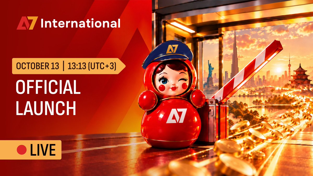 CryptoLycus's tweet photo. Pay a foreign invoice in USDT. Have it arrive through a regular SWIFT bank transfer.

That's what A7 International is launching today.

The launch event is set for 10:13 UTC, with Bank PSB Chairman Petr Fradkov and A7 CEO Ilan Shor presenting the service.

Built for international trade, it connects crypto payments with traditional banking rails at a fixed 0.3% fee.

Live stream: https://t.co/4DzHOSGyTX