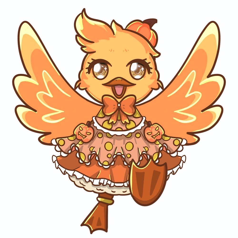 DuckyNira's tweet photo. I FORGOT TO SHARE THIS, true masterpiece, created by our dearest @Ricomuko ! ITS SO CUTE AND ADORABLE AND I JUST WANT TO AAAAAA anyways Happy October 🍁🥰🥰 https://t.co/yRLCRirZwr