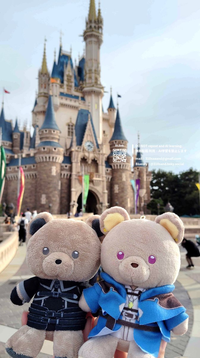 310_sand's tweet photo. 夢の国行ってきました with🧸 https://t.co/zQ4ylu5S0d
