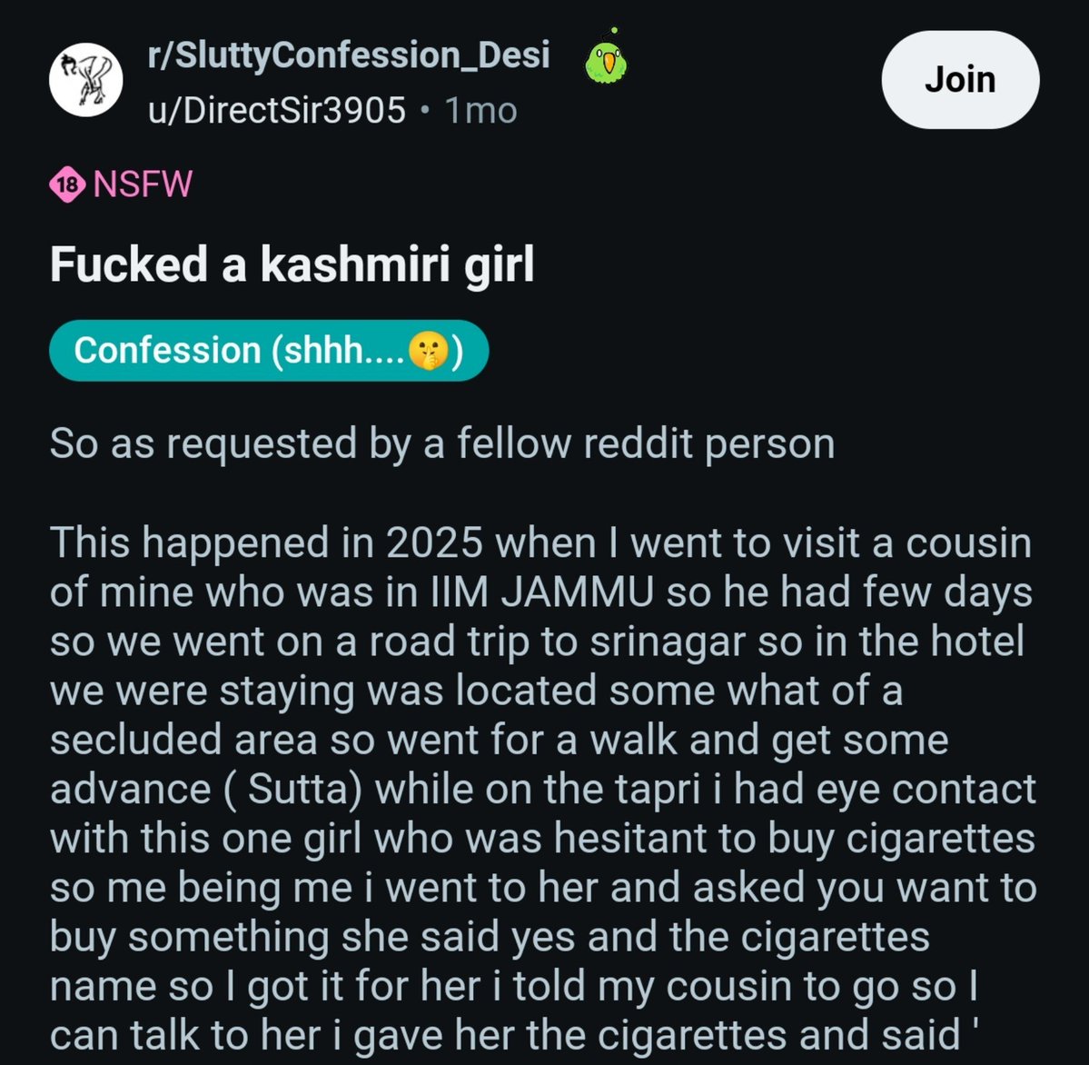 ounkhn's tweet photo. Subhuman degenerates who post their open rape fantasies about Kashmiri women, treating them like prey to be hunted and violated. Pure, shameless lust for forcing themselves on Kashmiri girl.. welcome sarrr mu kholo apke mu mai apni kashmiriyt dedu... https://t.co/VTAsCn8SDG