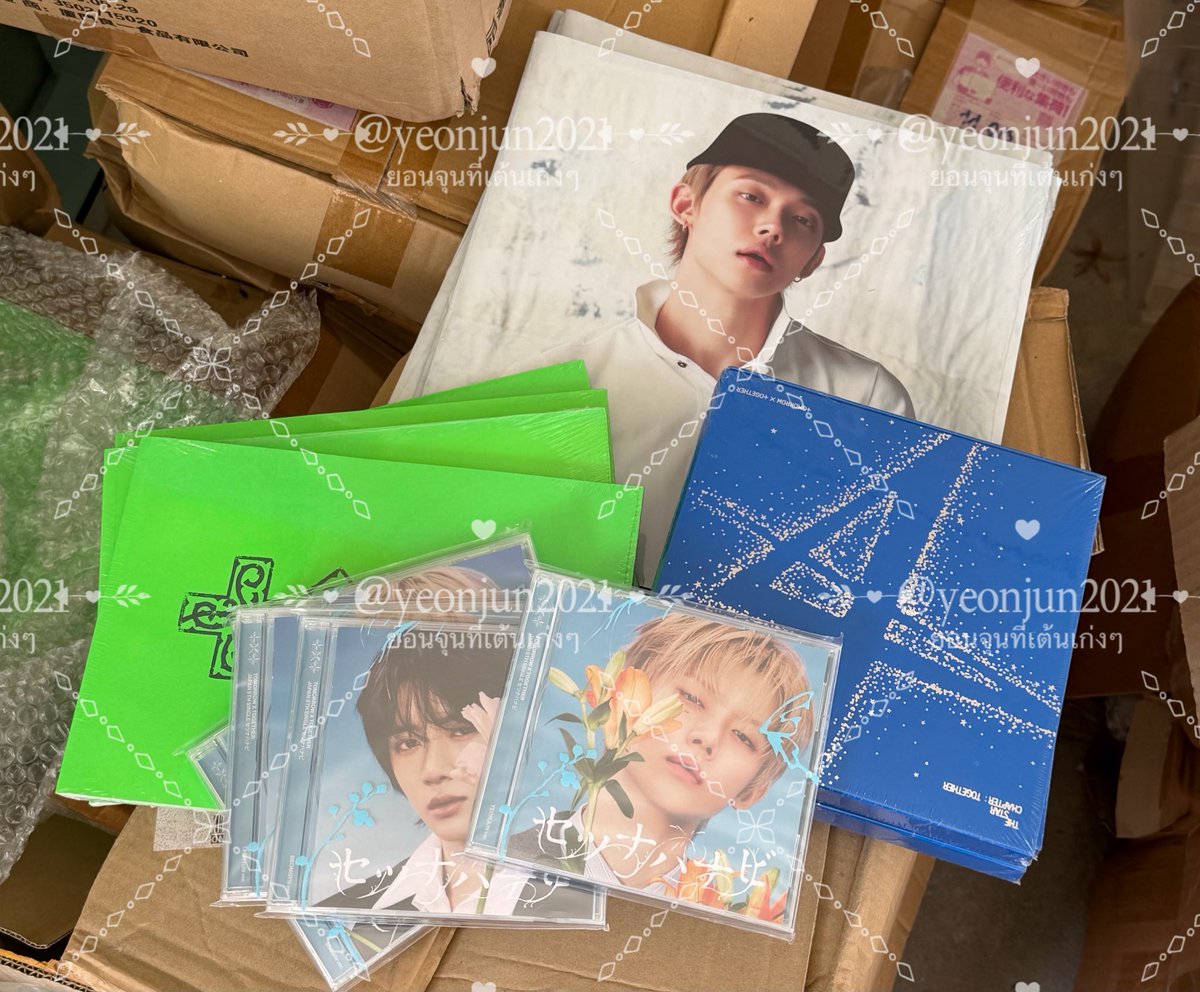 yeonjun2021's tweet photo. แจกกกกอัลบั้มทั้งหมดนี้ ให้2คน 
สุ่มแจกวันที่ 23 ตค 
รีทวิต + แสดงหลักฐานการโหวต และติดแท็ก  
I vote for #tomorrowxtogether for #2026MAMAVOTE ! ใต้เม้นได้เลย https://t.co/H01Wbvk8eW