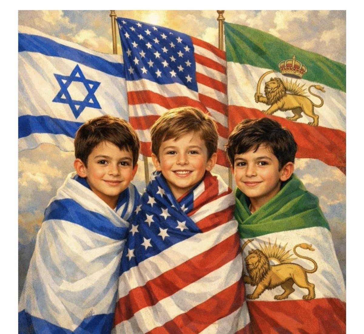 MMirsepanj's tweet photo. @realDonaldTrump Greetings and respect to President Trump.Supporting the people—who have suffered for forty-seven years—in overthrowing the criminal cult of terrorist mullahs is essential; Crown Prince Reza Pahlavi holds the key to peace in Iran,the Middle East, and the world.
Make the job finish https://t.co/3ydpH0fN3l