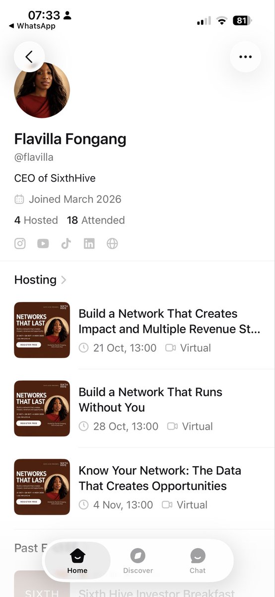FlavillaFongang's tweet photo. Having built companies through building business communities to drive leads, come join me to find out to build yours sustainability https://t.co/7WLOTjfVdU https://t.co/c02fdnUmn1