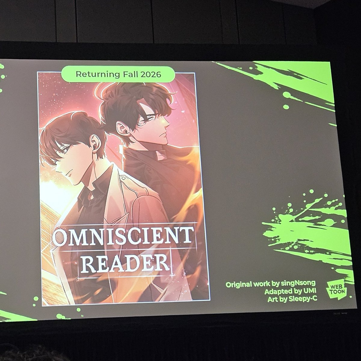 hanatls123's tweet photo. Got the exact pic that confirmed #orv webtoon is officially returning this fall ✨ https://t.co/HJ9cS7REhV