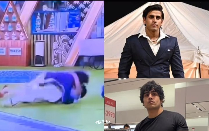 RVNpandat's tweet photo. Nakul dull urf mitha don ke ❤️de lga diya #GullGujjer ne 
#BiggBoss20 #nakuldull https://t.co/1EGIIvPkd9