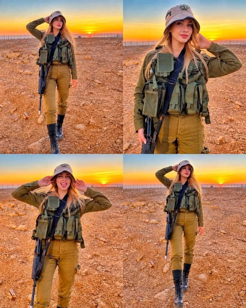 Nataliafadeev80's tweet photo. It's such a privilege to be a Jew who lives in Israel, serves in the IDF and protects her country. I'm forever grateful and happy 🫶🏾🇮🇱 https://t.co/ysxzLzLKZq