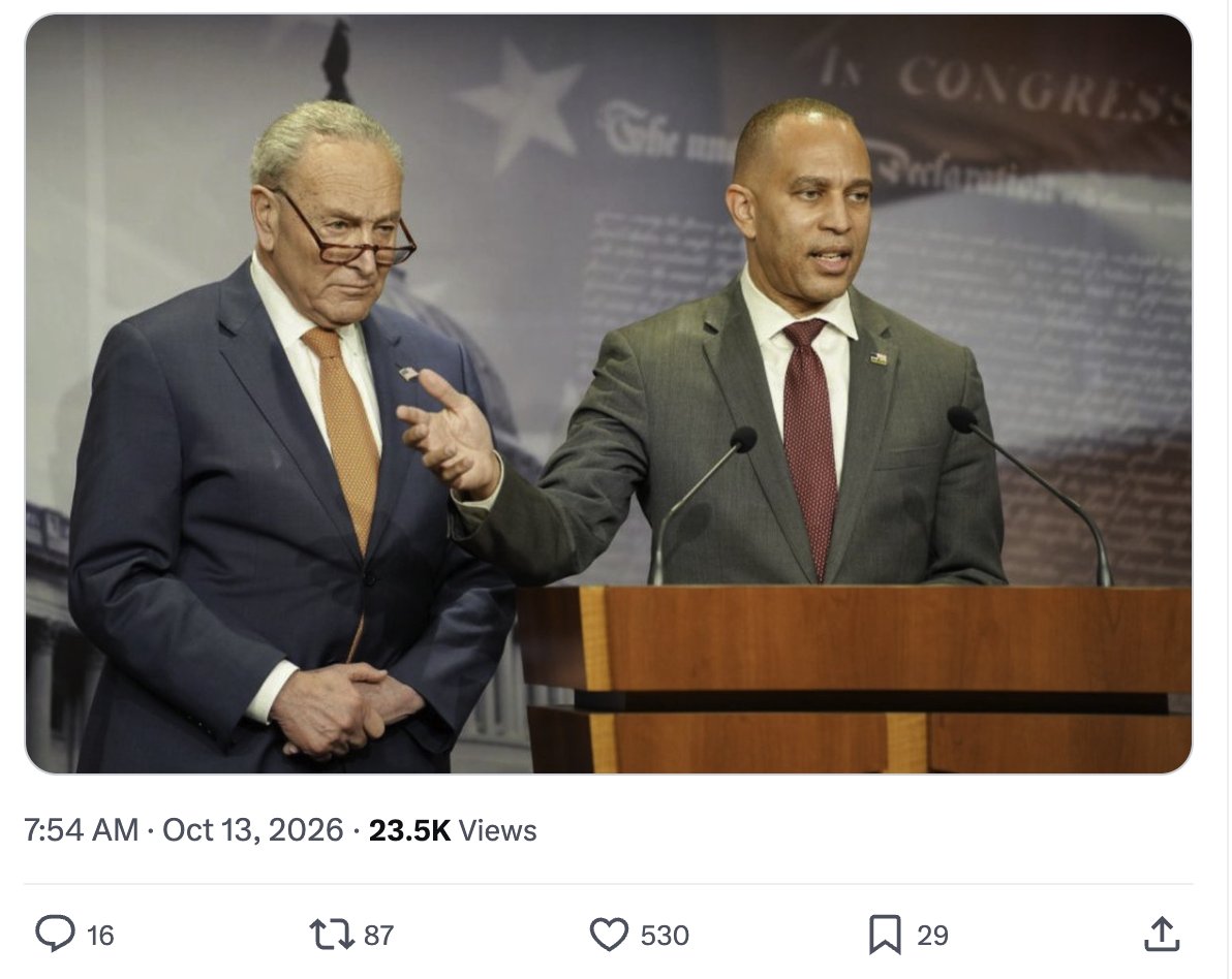 pmoddsHQ's tweet photo. Three contracts, not one election
Senate 61¢ Democrats
House 90¢
Governorships 67¢, with a 9¢ tie

A House price that high doesn't make the Senate the same bet.
The tie on governors is its own contract
If these do not move together, the sweep is the headline &amp; books are the tape. https://t.co/pSHCpqgZOn