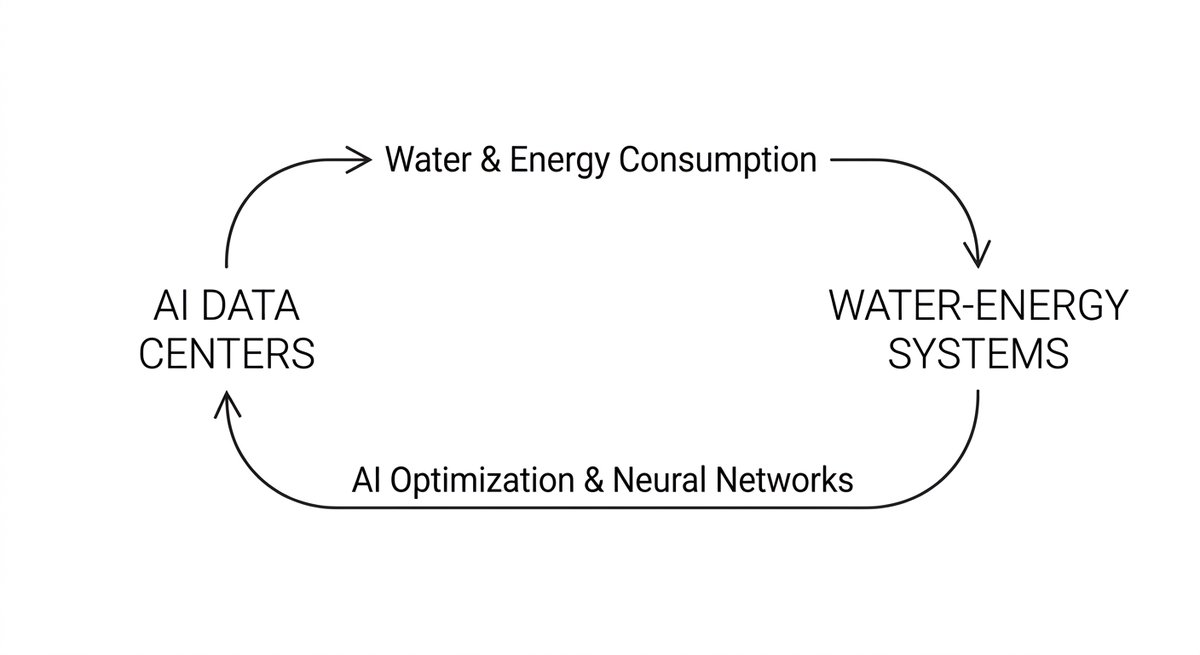 K1ngCyruss's tweet photo. The world's most hyper-advanced AI models are being held hostage by 19th century thermodynamics.

While Western media treats ChatGPT and Claude as weightless code floating in an abstract "cloud," the reality on the ground is brutal:

Training AI models is a massive thermodynamic operation that requires gigawatts of electricity and trillions of liters of water to keep data centers from overheating.

In arid geographies like the Gulf, every megawatt routed to a server rack forces a geopolitical choice:

Do you allocate water to power sovereign AI clusters, or to agriculture and domestic water reserves?

By 2030, global data center water consumption is projected to explode to 9.32 trillion liters. In places where freshwater comes almost entirely from energy-intensive desalination, compute capacity is an indirect trade in water.

Here is the irony loop:

1⃣ AI clusters place an unprecedented strain on municipal water grids and power generation.

2⃣ But these infrastructure systems are now getting too complex for humans to manage alone.

3⃣ Solution? Governments are deploying AI neural networks to optimize Reverse Osmosis desalination, detect grid leaks, and shed compute workloads during heatwaves.

AI is drinking the grid dry... and AI is the only control room keeping the grid alive.

As the UN Water Conference approaches in Abu Dhabi this December, the rules of global statecraft are shifting fast.

The next decade of geopolitics won't just be negotiated over oil pipelines or trade borders; it will be fought over who controls the algorithms governing our most vital physical resources.

Full deep-dive analysis: https://t.co/bqb9r9u88b