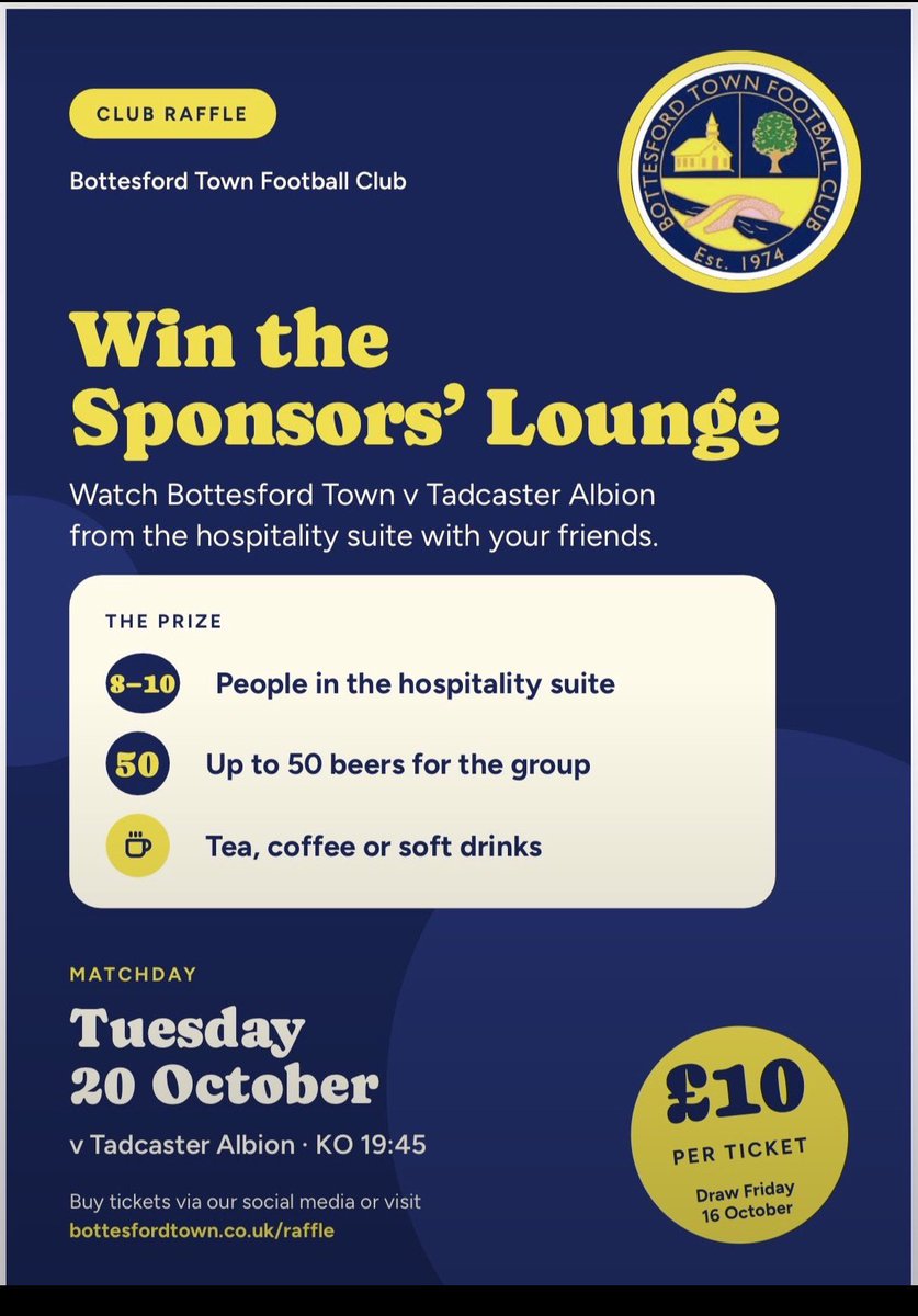 BottesfordTown's tweet photo. £10 a go https://t.co/EKeTfbp6jF