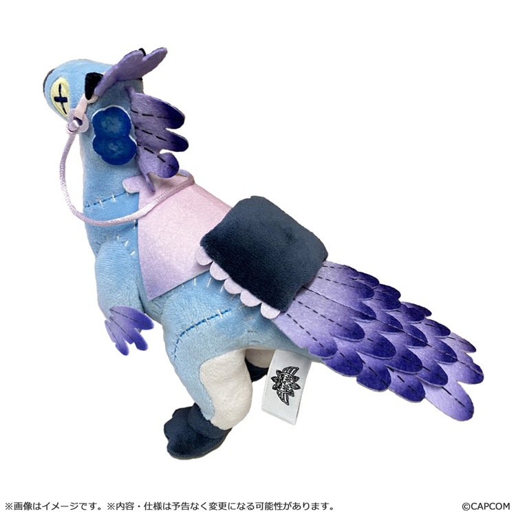 MHKogath's tweet photo. New Monster Hunter Wilds plush of a Seikret in the Living Doll outfit.

Releases May 27, 2027 https://t.co/OowpN08Ik6