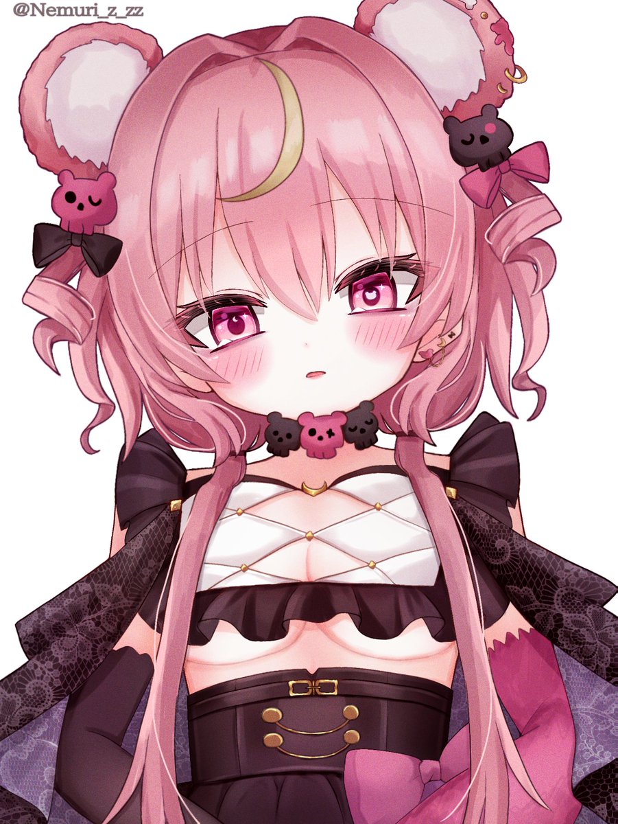 Nemuri_z_zz's tweet photo. 🧸🖤 #グリミィアート https://t.co/M7SvNDINbE