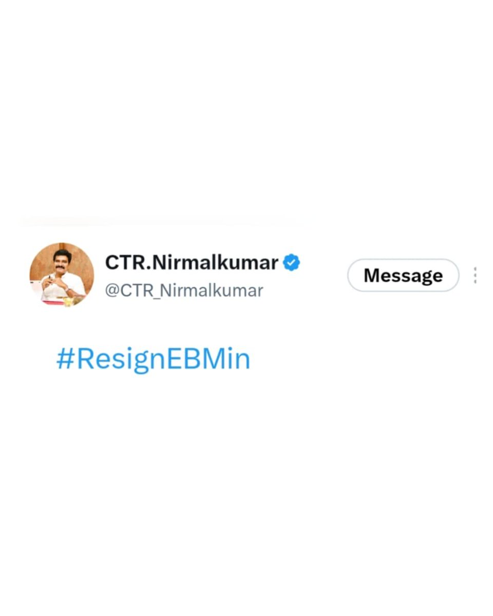 AIADMKITWINGOFL's tweet photo. அதே தான் நாங்களும் சொல்றோம் @CTR_Nirmalkumar !

#ResignEBMin https://t.co/jva2thvseM