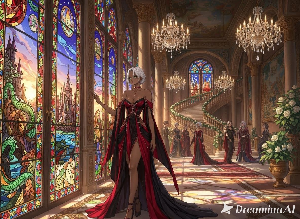 cinescopio0856's tweet photo. #ia #princess #fantasy #palace #magic https://t.co/OsY45IC5z9