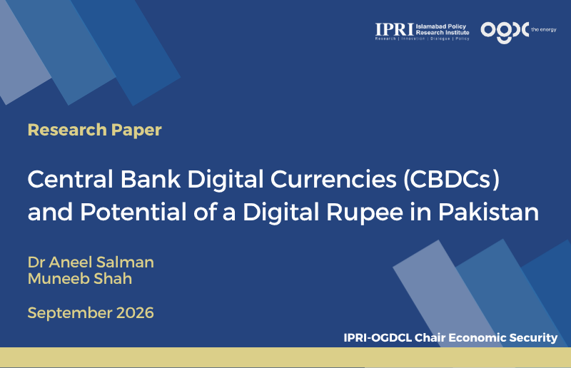IPRI_Pak's tweet photo. IPRI Policy Briefs|
Central Bank Digital Currencies (CBDCs) and Potential of a Digital Rupee in Pakistan

by Chair Economic Security, Dr @SalmanAneel and Economic Security Researcher @ShahMuneeb_ 

https://t.co/oLfbOivPMs https://t.co/Q2IeqfEBNG