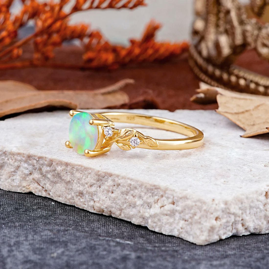 Romalarjewelry's tweet photo. Heirloom romance. 🌿 This Round Opal captures pure prismatic moonlight in a timeless drop. An ethereal quiet luxury vow. 🤍🌈 #OpalRing #RoundCut #HeirloomJewelry #AltBride #ROMALAR https://t.co/WvHsMwbMTi