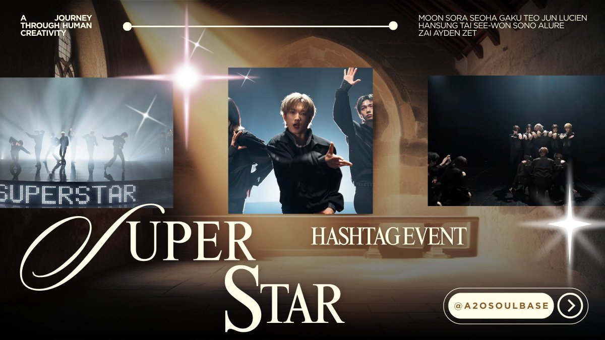 A2OSOULBASE's tweet photo. [📣] A2O SOUL ABUM RELEASE HASHTAG EVENT

A2O SOUL Album is coming today in a few hours! Let’s show our support and cheer the boys today✊⤵️

A2O SOUL OUR SUPERSTAR
#️⃣A2OSOUL_슈퍼스타
#️⃣BornToBeSUPERSTAR #️⃣A2OSOUL

⏰5:30PM KST 
(Let's all start on exact time as stated!) https://t.co/ZlXSqUnbqs