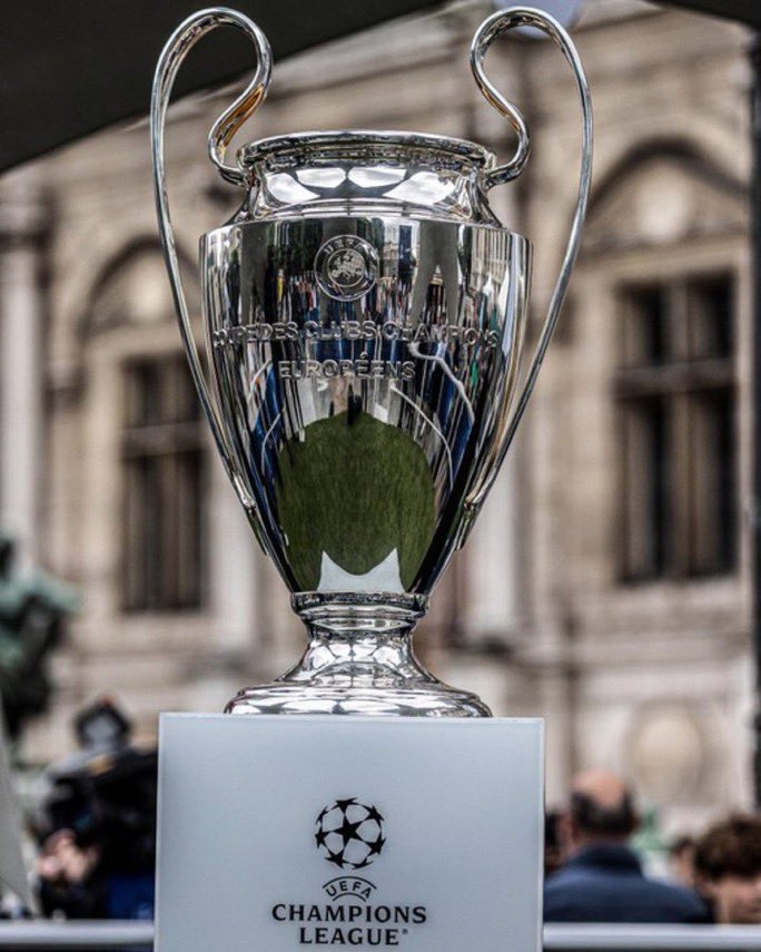 chukason_F's tweet photo. Good morning friends of The Realfrank💙 

This season UEFA Champions League trophy is not even fine 🚶🚶 

Next year will be better maybe I’ll think about rejoining the competition

Enjoy your day 💙⚽️ https://t.co/9mLOKHxabi