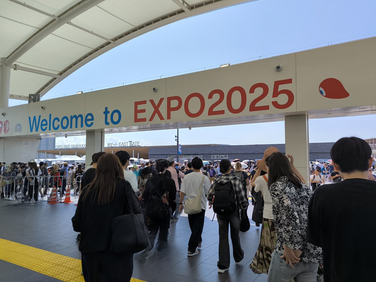 mamadaclock's tweet photo. #ちょうど一年前のEXPO2025 https://t.co/P7SOQZywcg