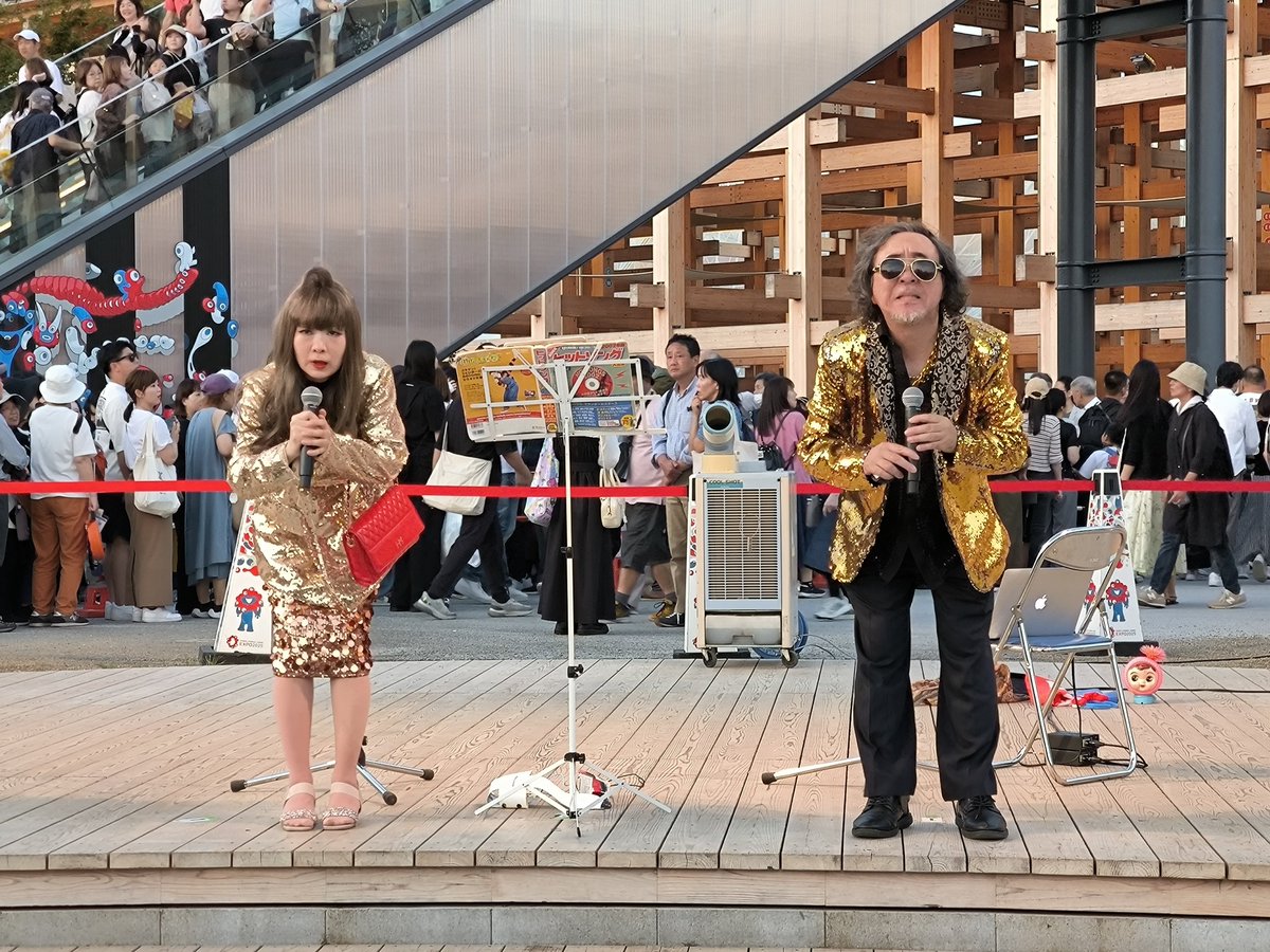 mamadaclock's tweet photo. #ちょうど一年前のEXPO2025 https://t.co/P7SOQZywcg