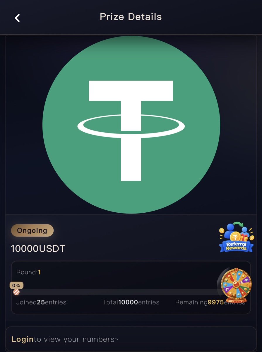 Luckydraw1go's tweet photo. Drop your comment for a chance to be one of 1,000 people to receive a free entry for a chance to win 10,000 USDT!

Real and legitimate.🚀 https://t.co/Z8PXvRkkH3