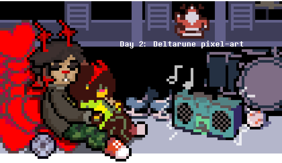 helioliteXD's tweet photo. Drawing Kress daily throughout the week, in every style I know.

Day 2: Deltarune pixel-art
#kress #deltaruneㅤㅤㅤ https://t.co/l964qQlmI1