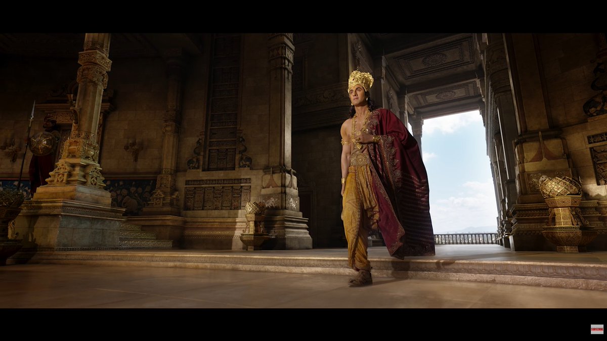 FilmiNukkad's tweet photo. This frame is absolutely शानदार! 🔥🚩 Can't wait to watch Ramayana on the big screen! 🏹❤️ #Ramayana https://t.co/h774Wbgvd4