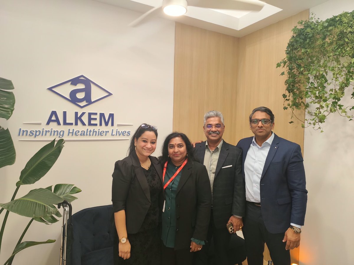 Alkem_Lab's tweet photo. Connections, conversations, and collaborations at CPHI.

Thank you to everyone who met Team Alkem. Here are a few moments from the event. Looking forward to building on these relationships.

#Alkem #CPHI #Pharma https://t.co/U1BfYoLMKG