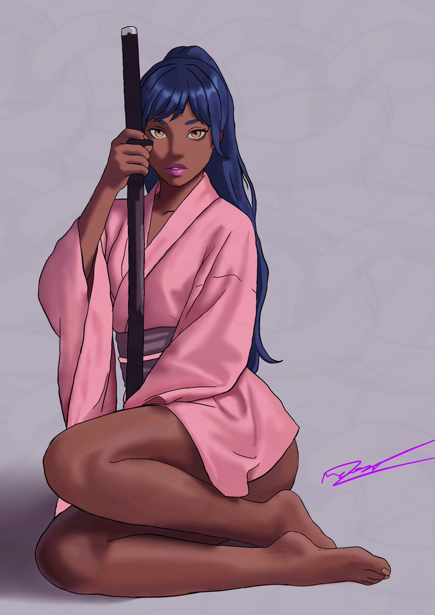 KageMorgan's tweet photo. I don't know what the right hashtag and stuff to use but look at this drawing i did please

#DigitalArt #AnimeArt #AnimeIllustration #MangaArt #CharacterArt #SamuraiGirl #Katana #KimonoArt #OC #CharacterDesign #PastelAesthetic #CelShading #IllustrationOfTheDay #DigitalDrawing https://t.co/l1fqOAaond