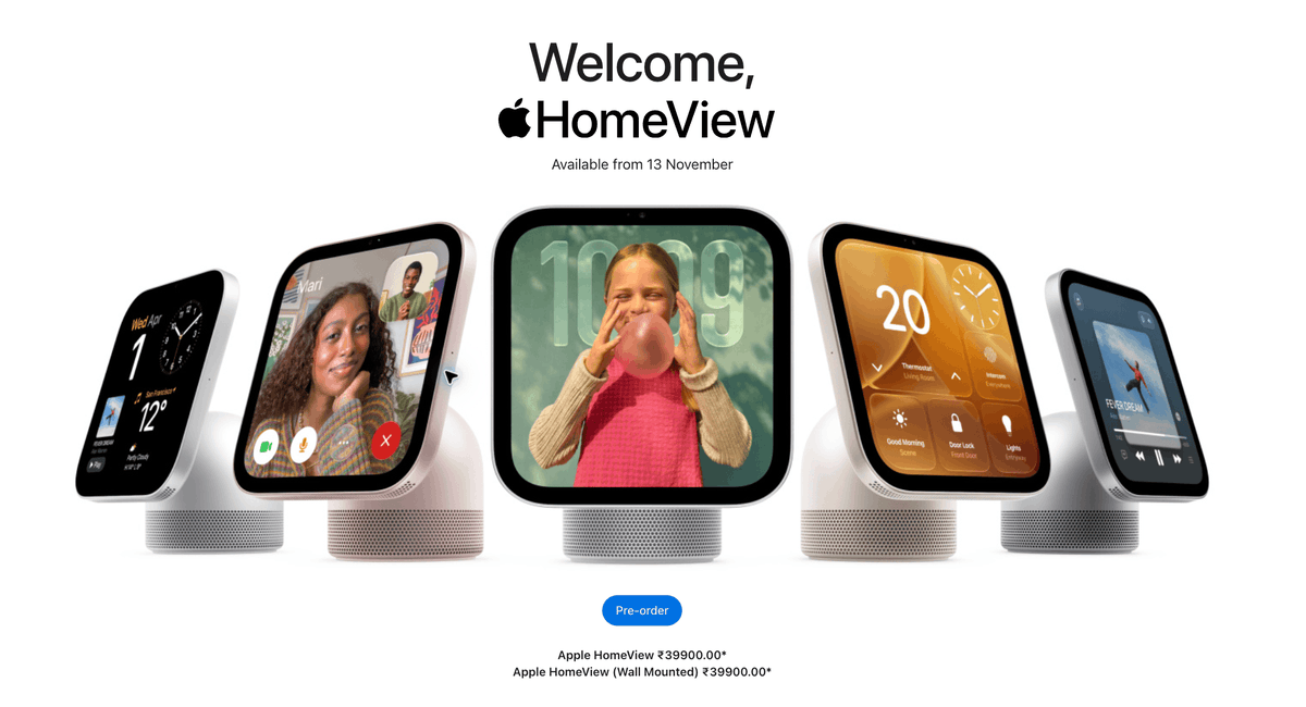 stufflistings's tweet photo. Apple HomeView price in India - Rs 39900. https://t.co/5LmjFrrQiY