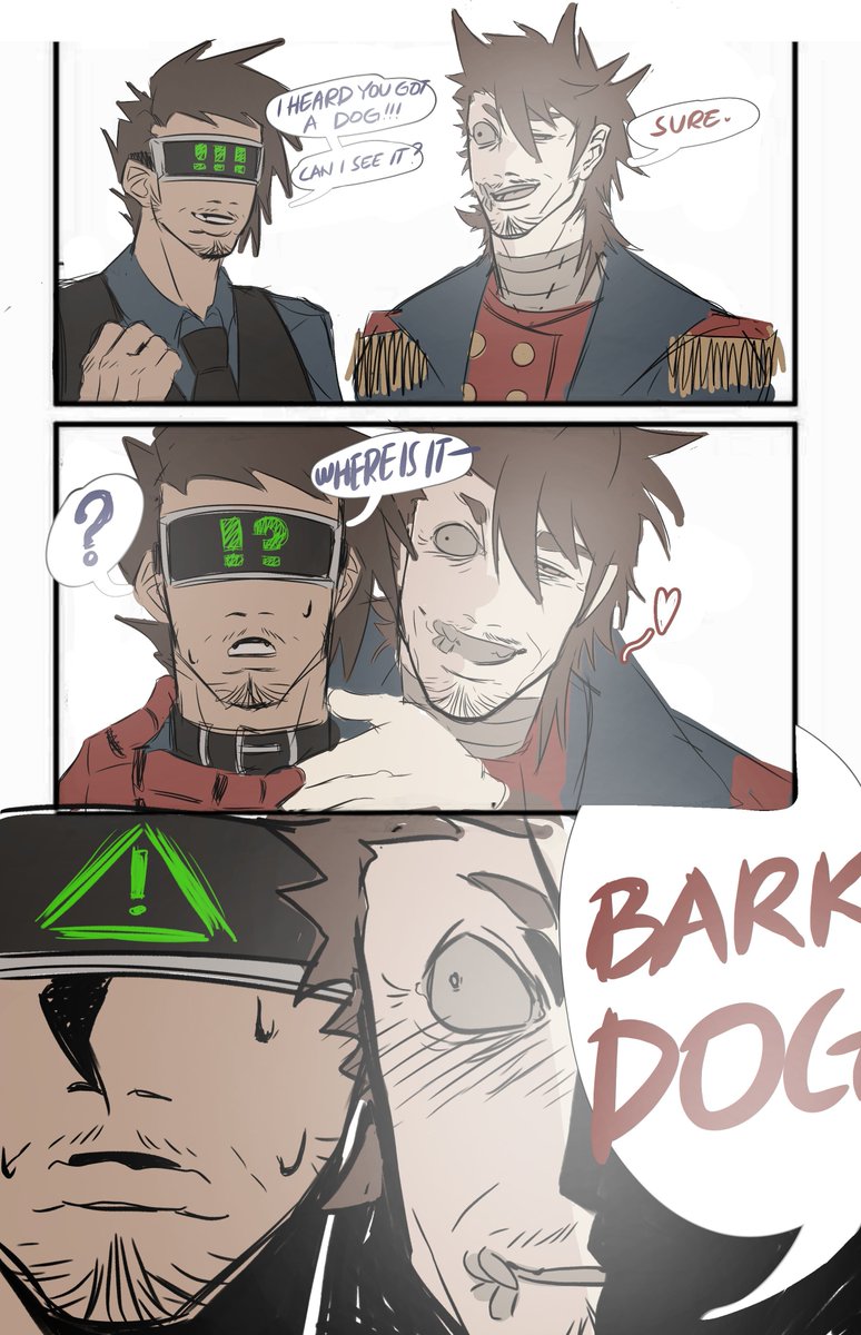 bearbrandholic's tweet photo. tord got himself a new dog #eddsworld https://t.co/S6U9McuMX5