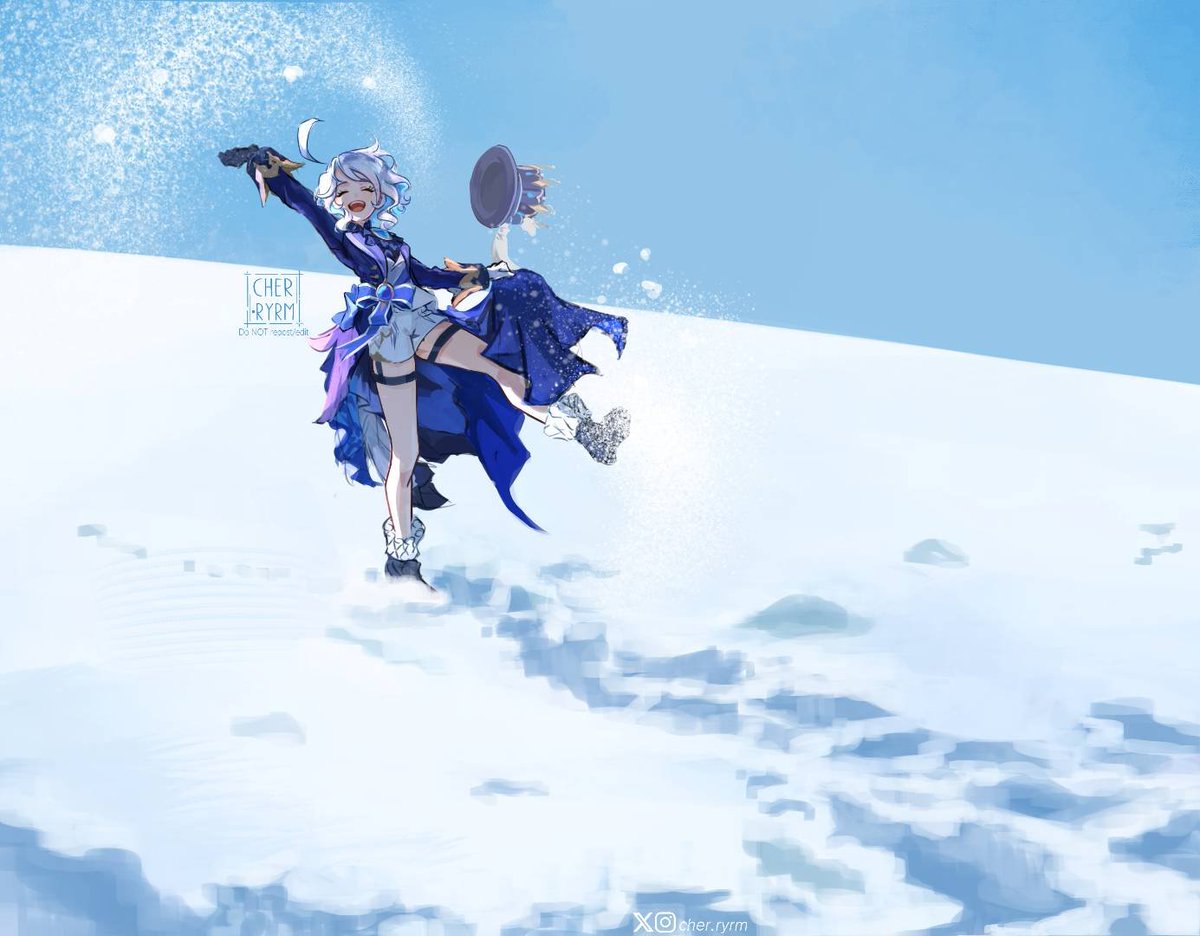 RyrmCher's tweet photo. Happy Furina Day! #原神 https://t.co/azsIY0Wpty