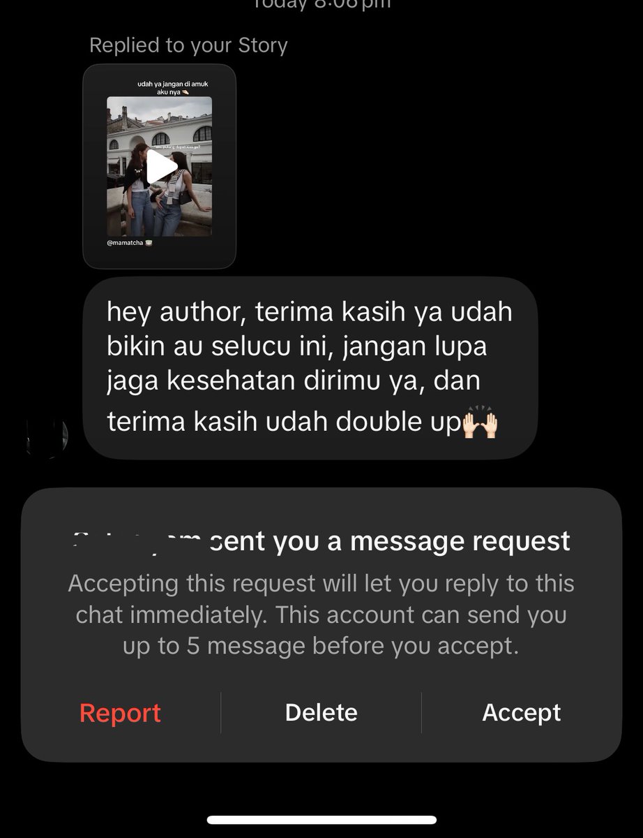matchamachb's tweet photo. aku suka bgt dapat sweet message gini, jadi semangat updatenya huhuhu glad if you guys like my lenamiu au ☹️ https://t.co/2pfa7MLYQu