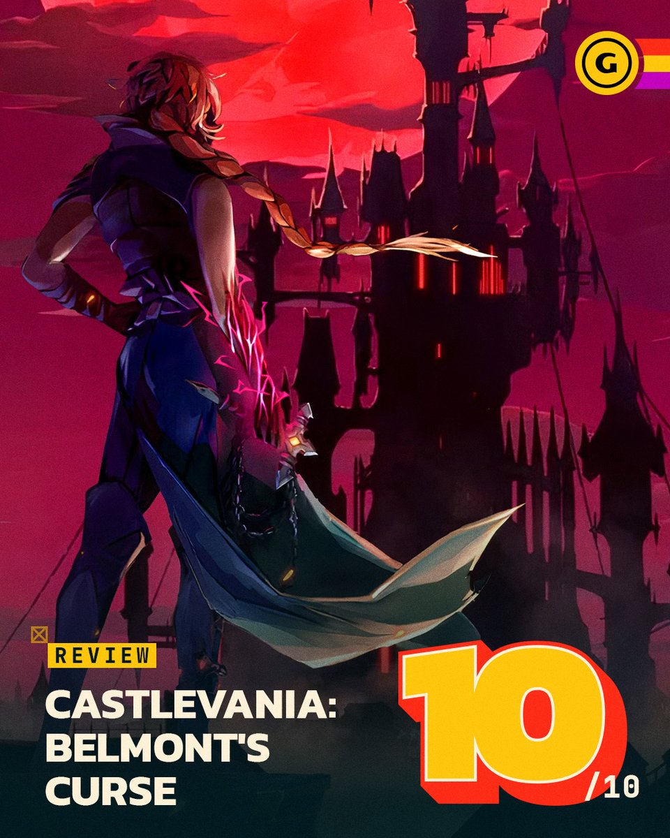 GameSpot's tweet photo. Castlevania is back, and it is fantastic. Belmont's Curse achieves a brilliant synthesis, with every component operating at peak performance to deliver a new high for the series. 

Our review: https://t.co/cI8xzJHGj0 https://t.co/kgMajXjauk